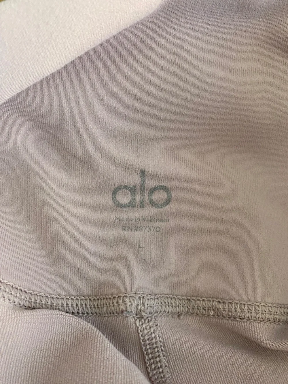 ALO High Waist Moto Legging Smoky Quartz / Smoky Quartz Glossy Size L